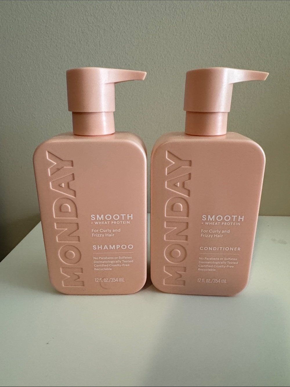 Monday Smooth + Wheat Protein Shampoo & Conditioner